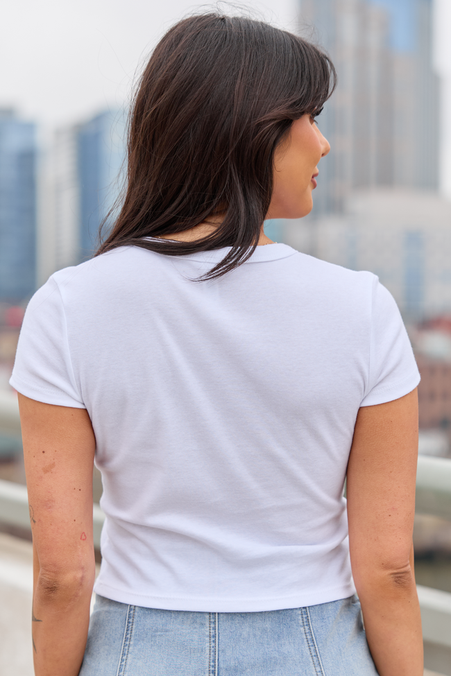 Cowgirl Essentials White Baby Graphic Tee