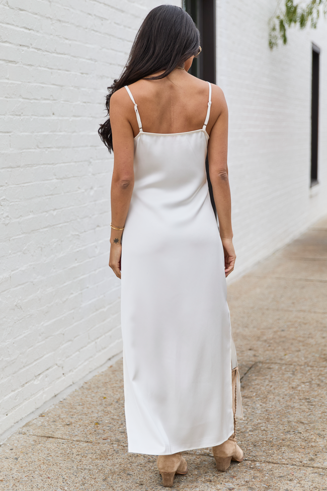 Allie Ivory Slip Dress FINAL SALE
