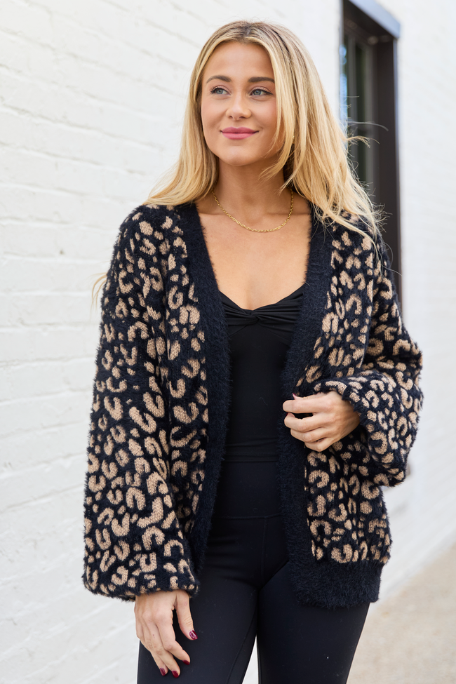 Camdyn Leopard Print Cardigan