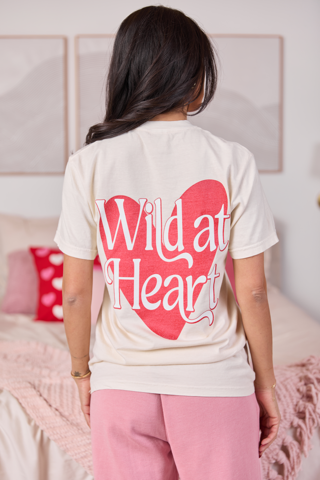 Wild At Heart Ivory Graphic Tee
