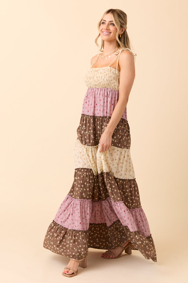 Essie Multi Tiered Floral Maxi Dress FINAL SALE