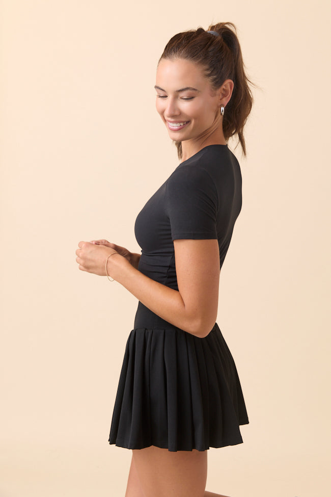 Core Crewneck Black Jersey Tee