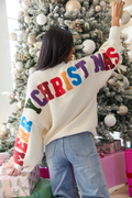 Carol Merry Christmas Crewneck Sweater