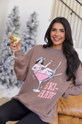 Ski Haw Mocha Graphic Sweatshirt
