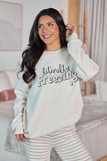 Literally Freezing Cream Graphic Sweatshirt