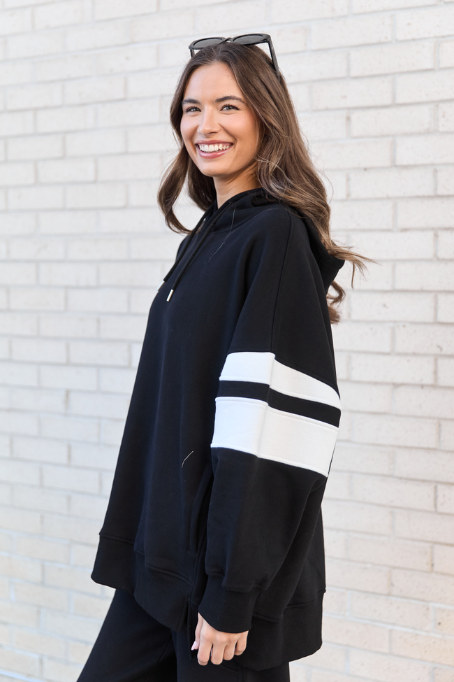 Daily Dash Black Hoodie