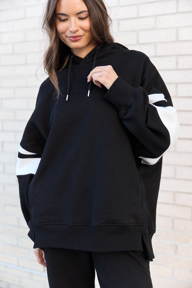 Daily Dash Black Hoodie