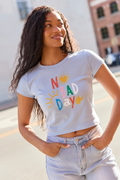 No Bad Days Blue Baby Graphic Tee