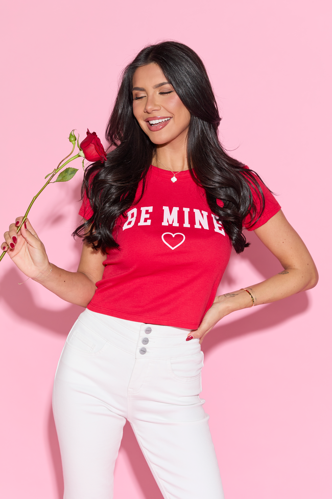 Be Mine Red Baby Graphic Tee