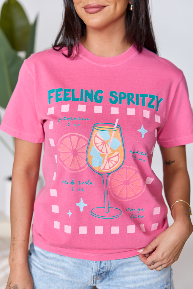 Feeling Spritzy Pink Graphic Tee