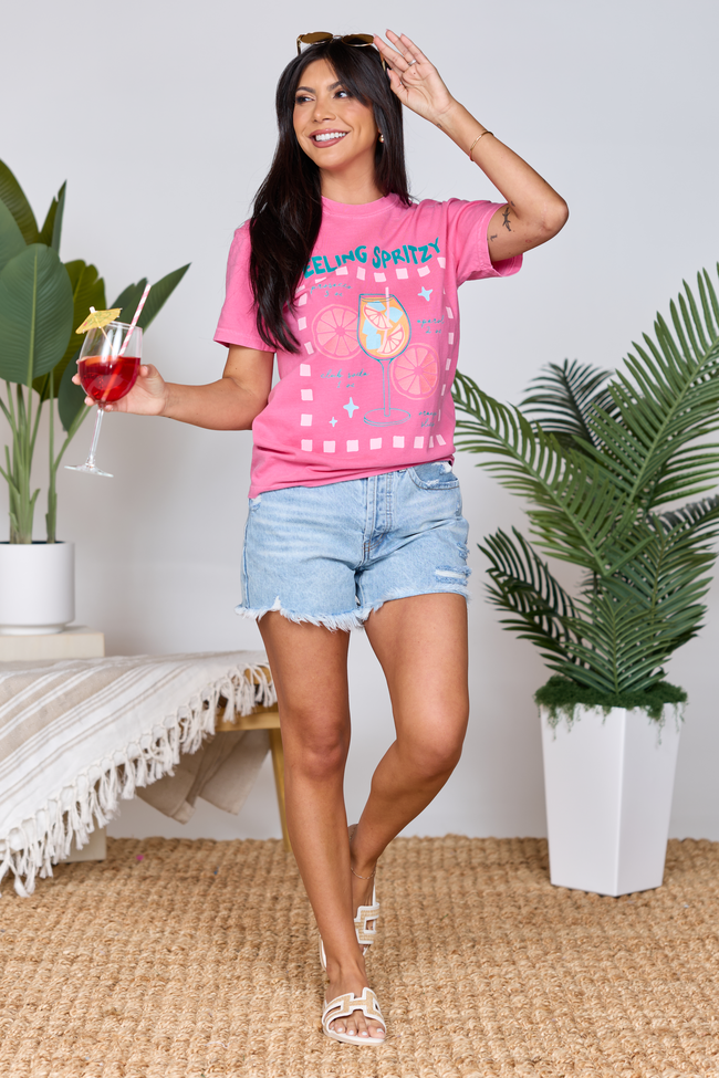 Feeling Spritzy Pink Graphic Tee