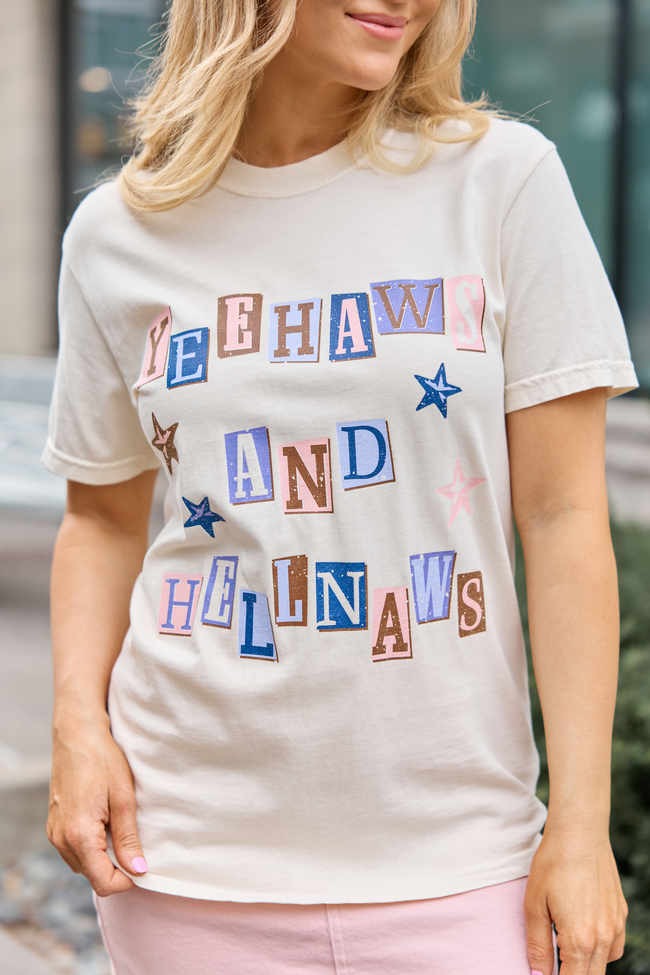 Yeehaws Ivory Graphic Tee