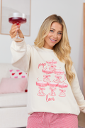 Pop Fizz Love Cream Graphic Sweatshirt